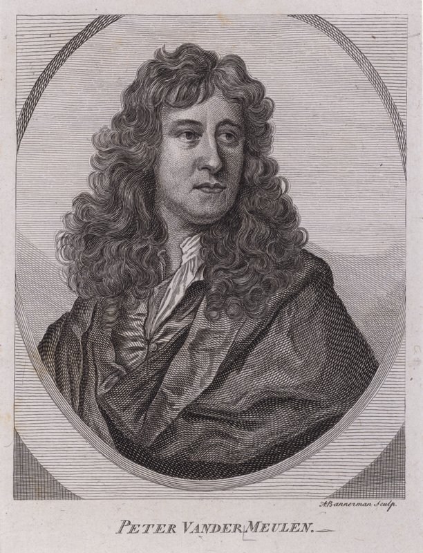 Pieter van der Meulen af Nicholas de (after) Largilliere