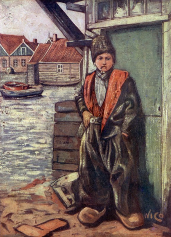 En Fisher Boy af Nico Jungman