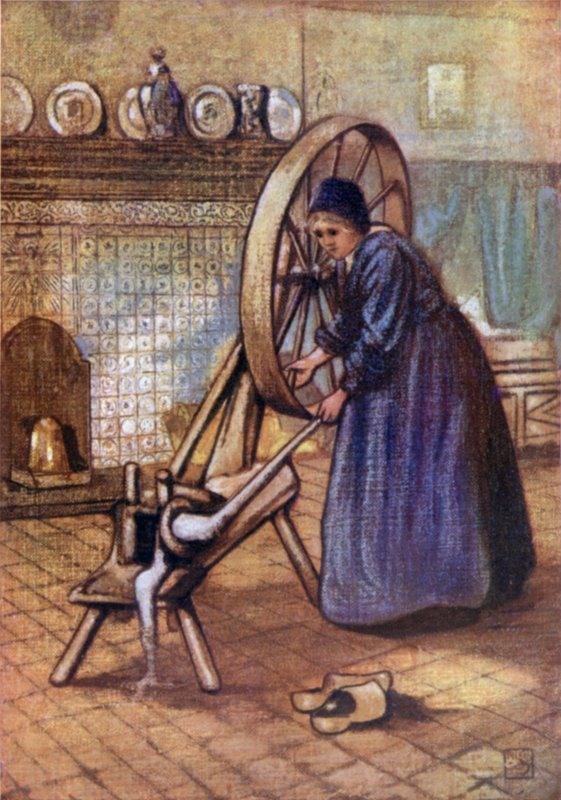 Et Laren Spinning-hjul af Nico Jungman