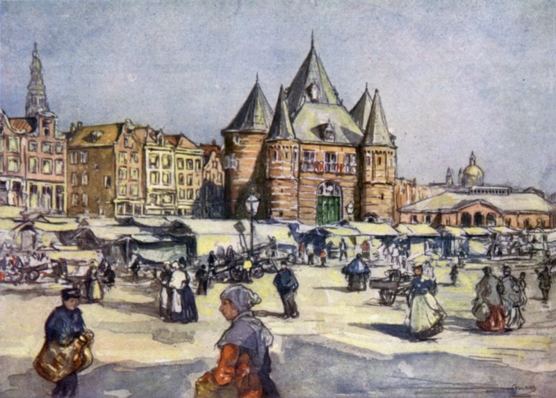 De Waag, Amsterdam af Nico Jungman