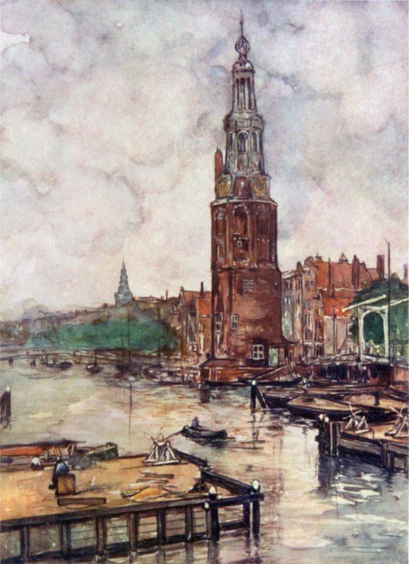 Montelbaanstoren, Amsterdam af Nico Jungman