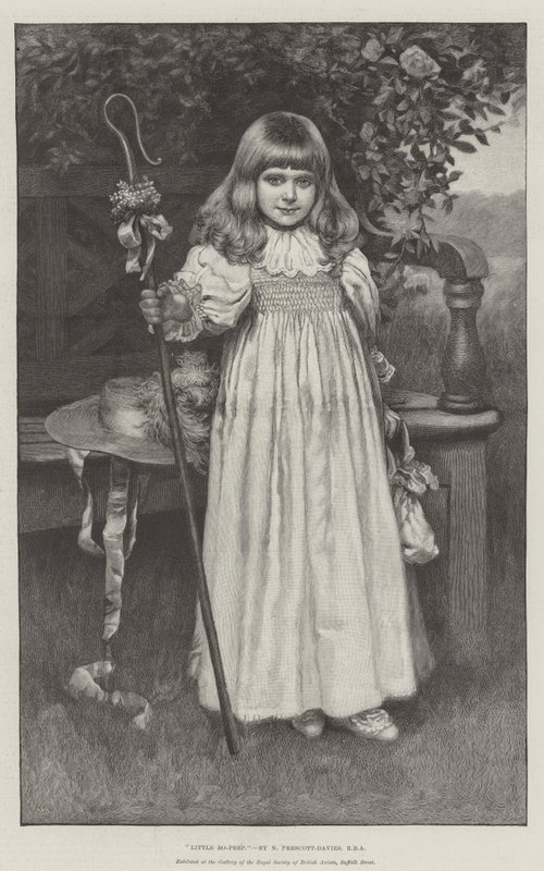 Lille Bo-Peep af Norman Prescott Davies