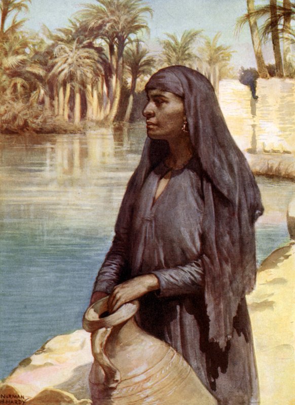 Egyptisk kvinde af Norman Hardy