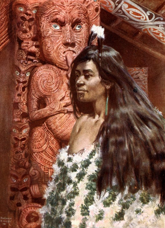Maori-pige: New Zealand af Norman Hardy
