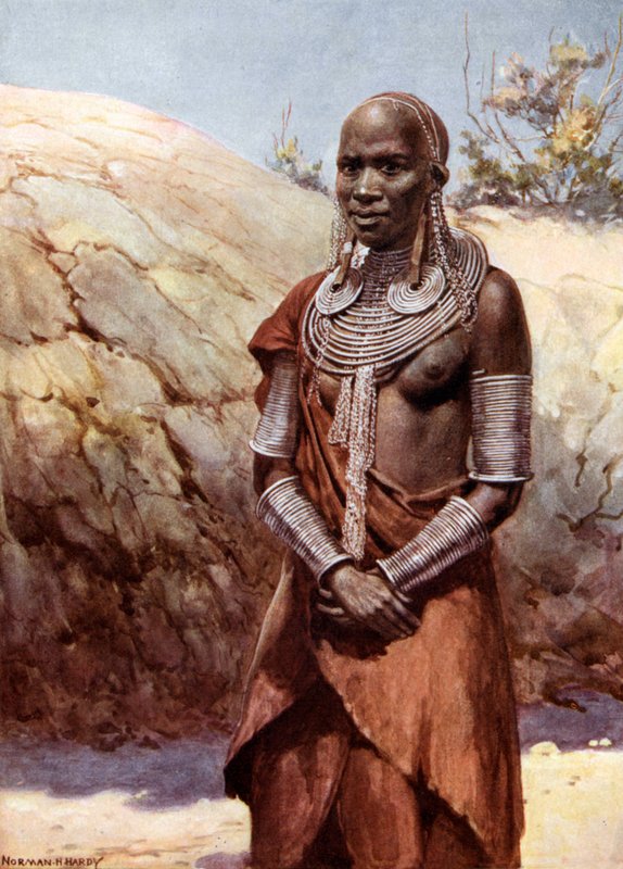 Masai Woman: Britisk Østafrika af Norman Hardy