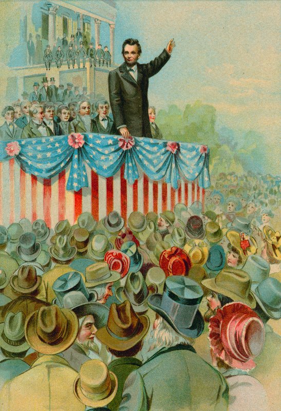 Abraham Lincolns anden indvielse af North American