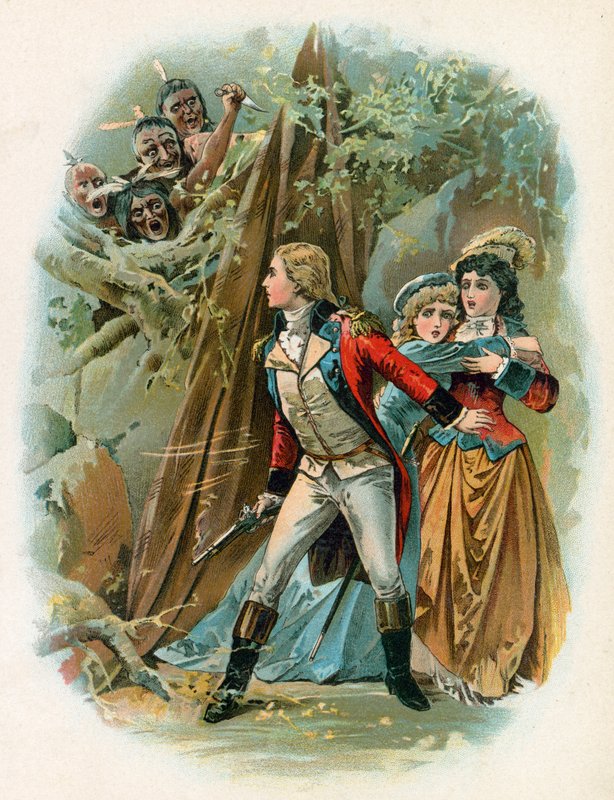 Illustration til Last of the Mohicans af North American