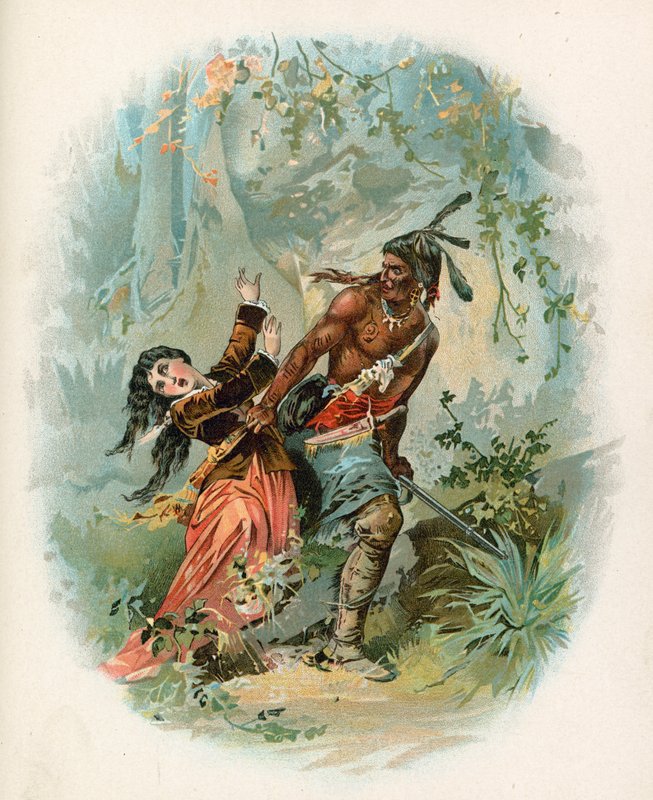 Illustration til Last of the Mohicans af North American