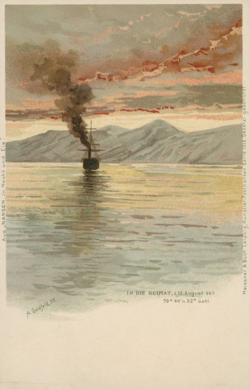 Nansens Fram-ekspedition, august 1896 af Norwegian School