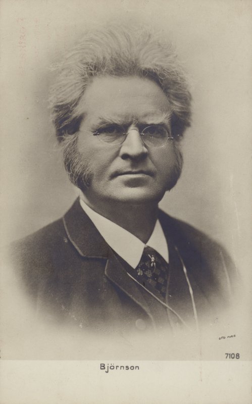 Bjornstjerne Bjornson (1832-1910), norsk nobelprisvindende forfatter af Norwegian Photographer