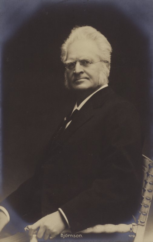 Bjornstjerne Bjornson (1832-1910), norsk nobelprisvindende forfatter af Norwegian Photographer