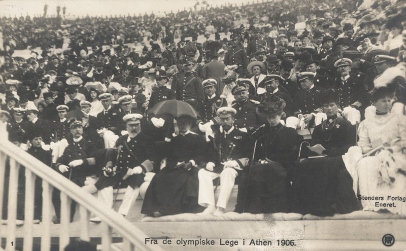 Dignatorer ser de olympiske lege i 1906, Athen af Norwegian Photographer