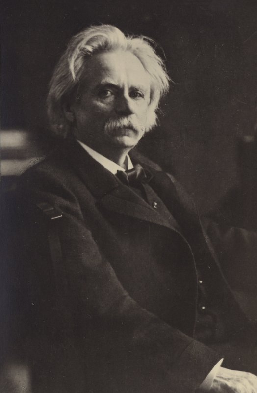 Edvard Grieg, norsk komponist og pianist (1843-1907) af Norwegian Photographer