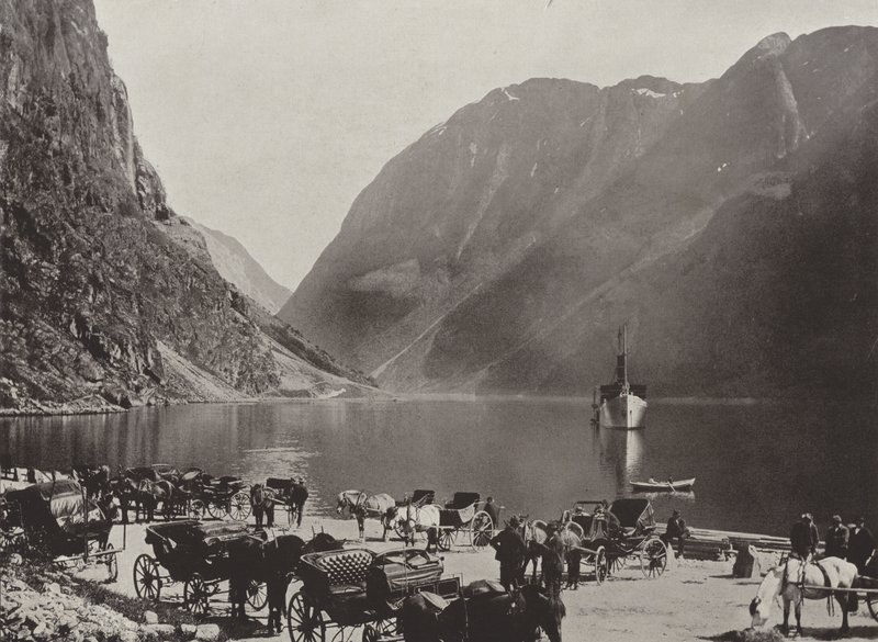 Gudvangen, Nærfjorden af Norwegian Photographer