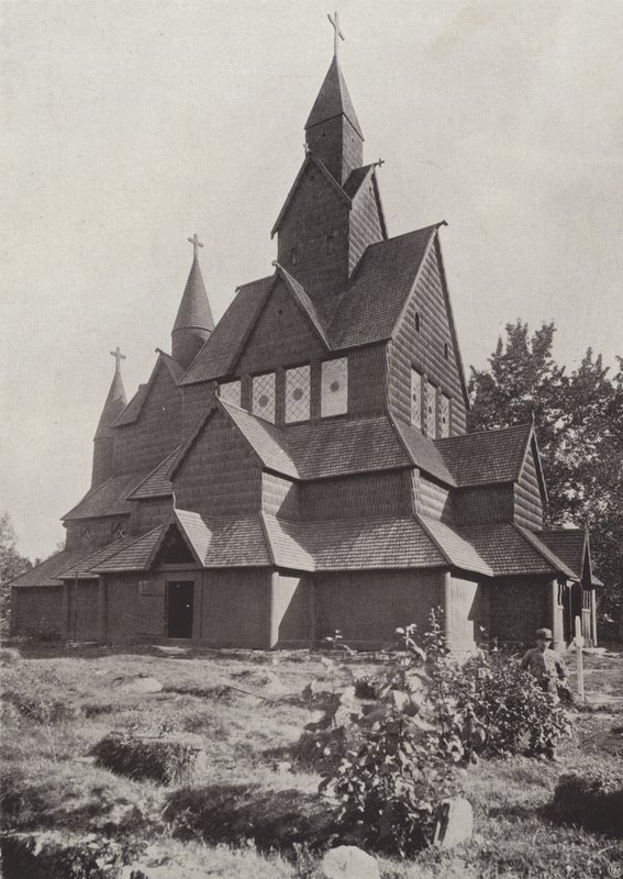 Hitterdal Tømmerkirke af Norwegian Photographer