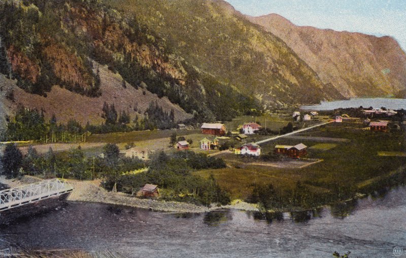 Norge / Norway: Dalen, Telemarken (foto i farver) af Norwegian Photographer