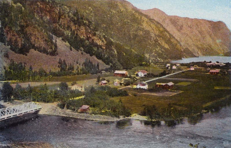 Norge / Norway: Dalen, Telemarken (foto i farver) af Norwegian Photographer