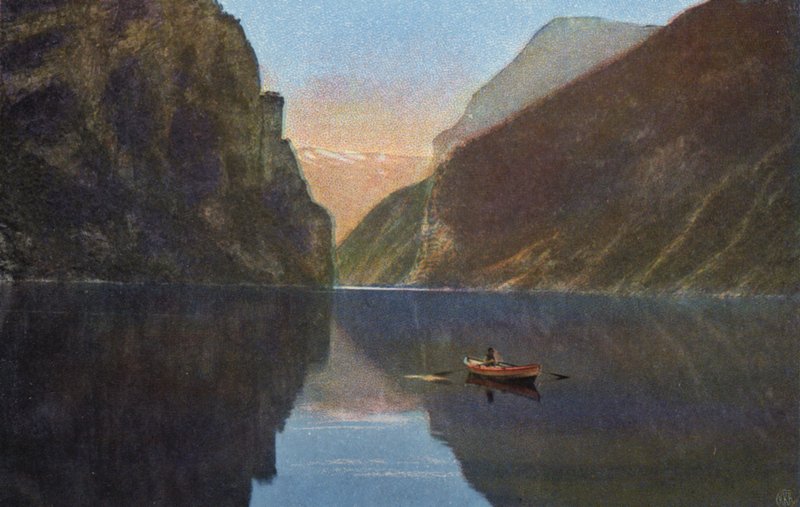 Norge / Norway: Geirangerfjord (foto i farver) af Norwegian Photographer