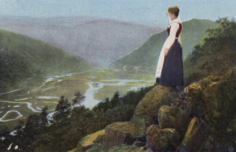 Norge / Norway: Hovringen (farvefoto) af Norwegian Photographer