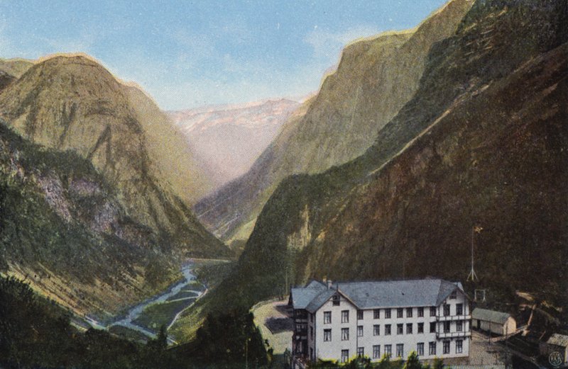 Norge / Norway: Stalheim (foto i farver) af Norwegian Photographer