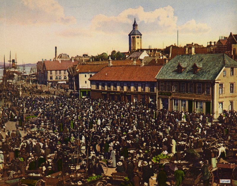 Stavanger: Torvet (foto) af Norwegian Photographer