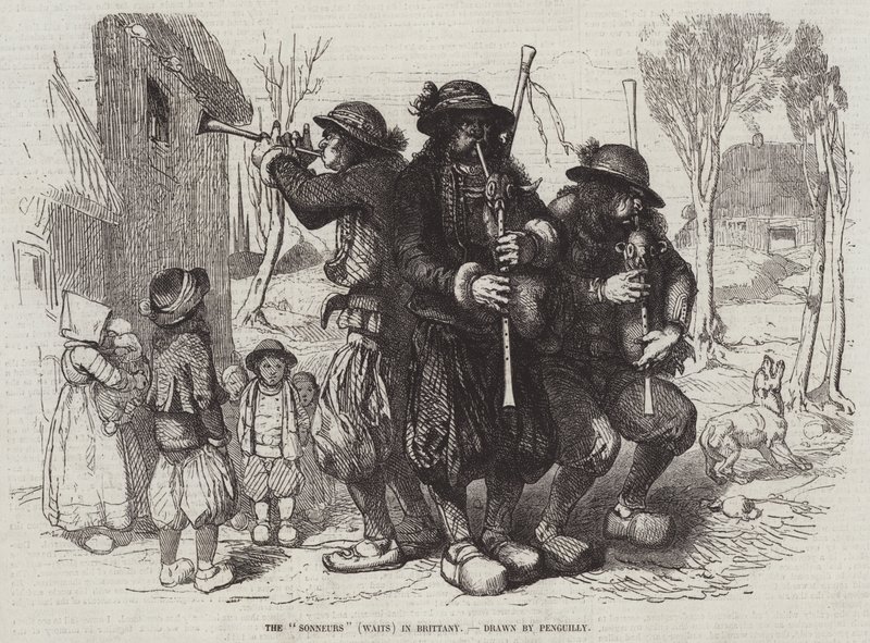 The Sonneurs (Waits) i Bretagne af Octave Penguilly l