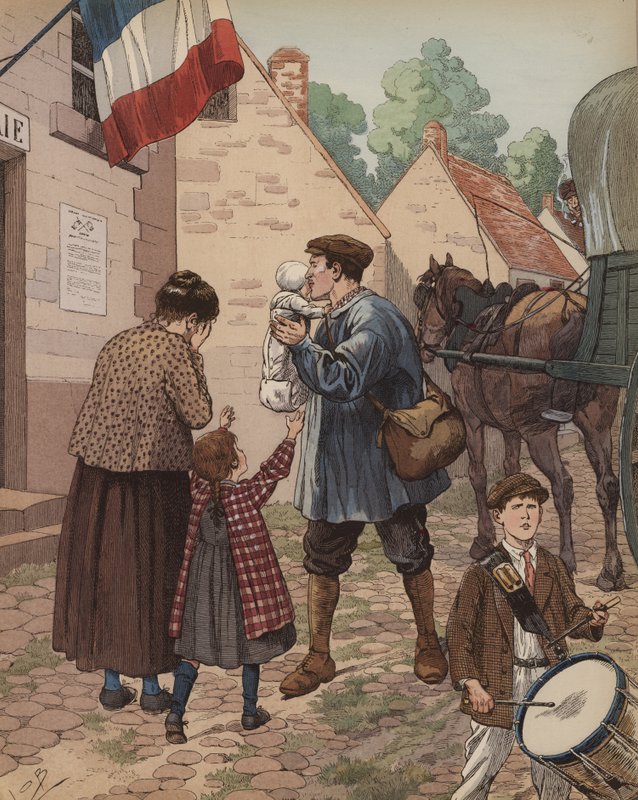 2 august 1914 af Onfray de Breville Job