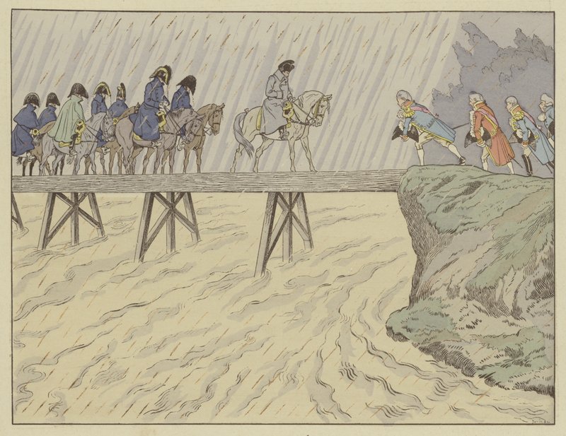 Charles Frederick, kurfyrst af Baden, hylder Napoleon af Onfray de Breville Job
