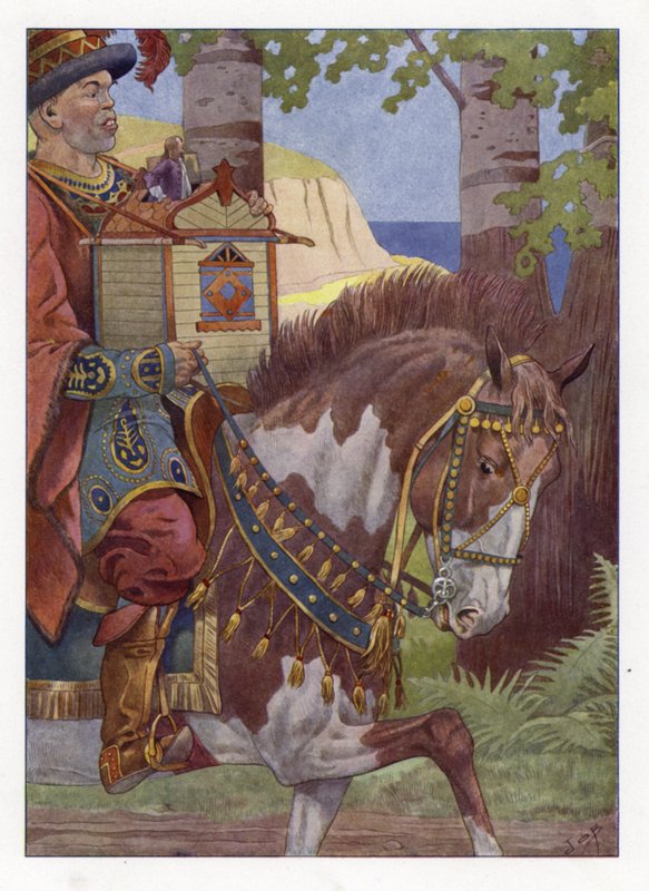 Illustration til Gullivers Travels af Onfray de Breville Job