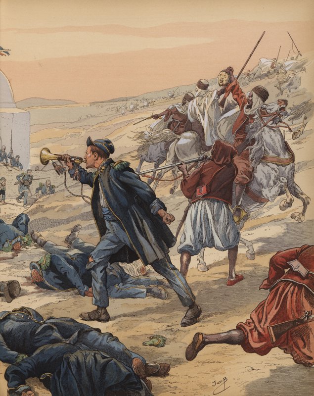 The Bugle of Sidi-Brahim, Glarmesteren af Onfray de Breville Job
