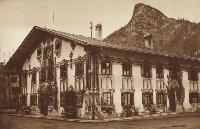 Dr Lang-House i Oberammergau af Otto Ballerstedt