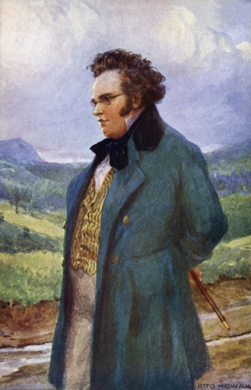 Franz Schubert af Otto Robert Nowak