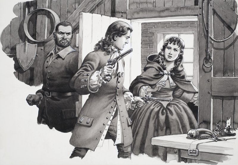 Pigen i den grå kappe af Pat (1907 95) Nicolle