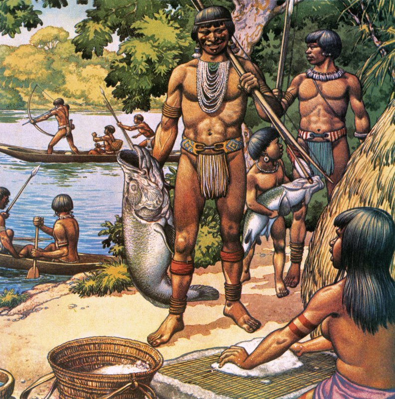 Amazonas-indianere af Pat (1907 95) Nicolle