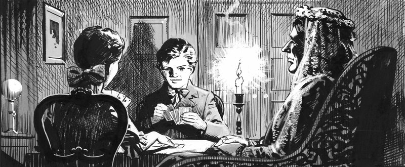Illustration til Great Expectations af Charles Dickens (pen og blæk) af Pat (1907 95) Nicolle
