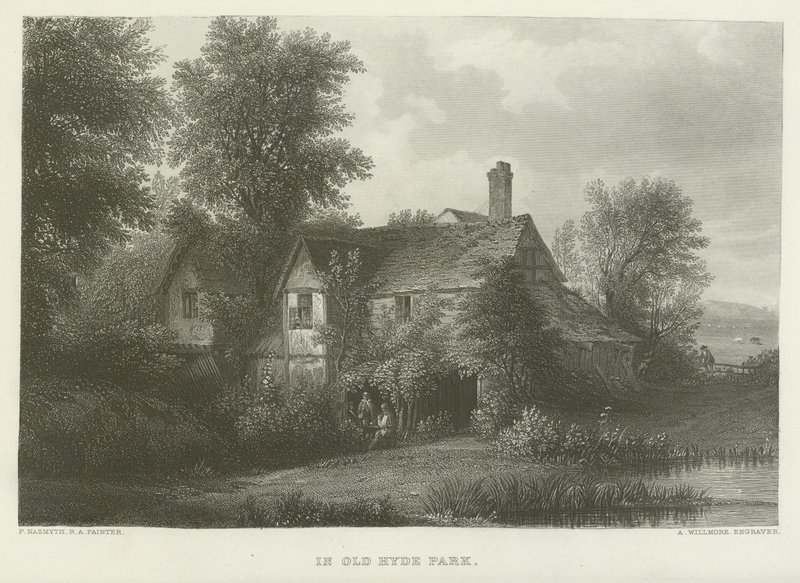I Old Hyde Park af Patrick Nasmyth