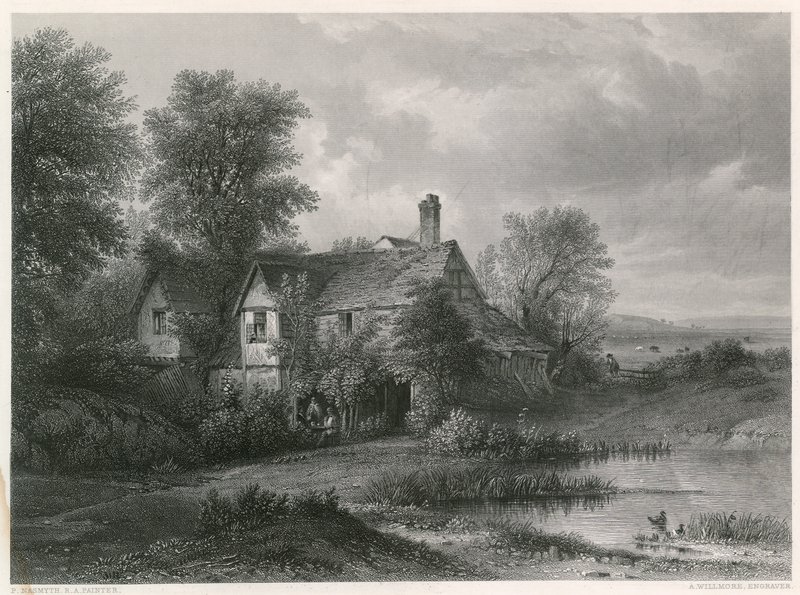 I gamle Hyde Park, London af Patrick Nasmyth