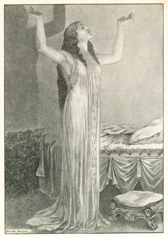 Illustration til Homers Odysseen (litografi) af Patten (after) Wilson
