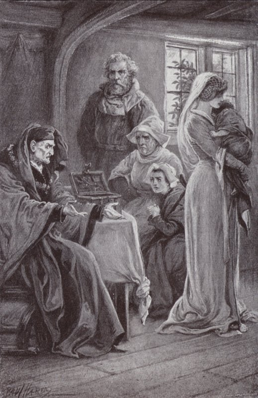 Illustration for The Cloister and The Hearth by Charles Readedani af Paul Hardy