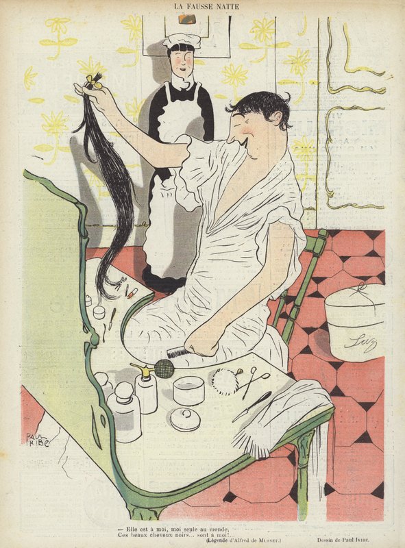 Illustration til Le Rire af Paul Iribe