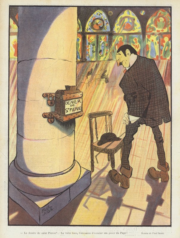 Illustration til Le Rire af Paul Iribe