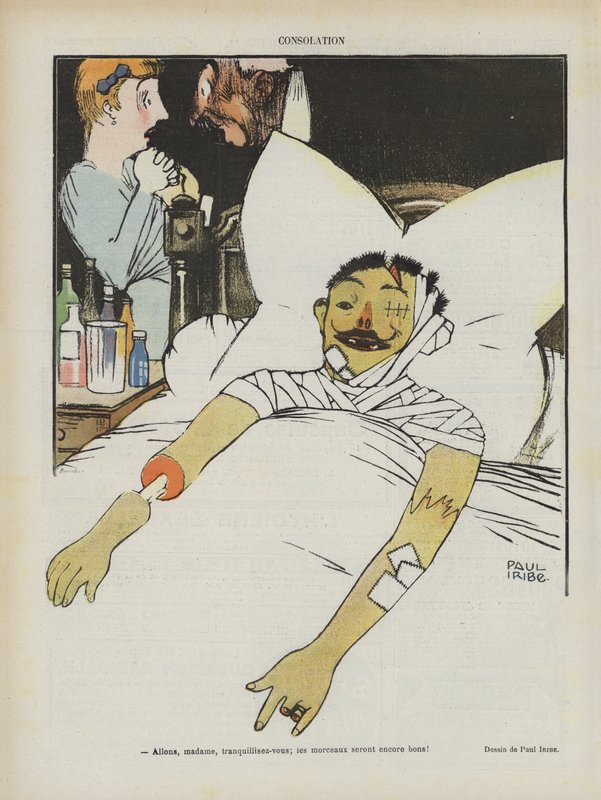 Illustration til Le Rire af Paul Iribe