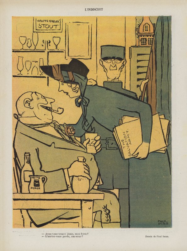 Illustration til Le Rire af Paul Iribe