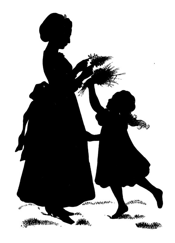 Silhouette af Paul Konewka (litho) af Paul Konewka