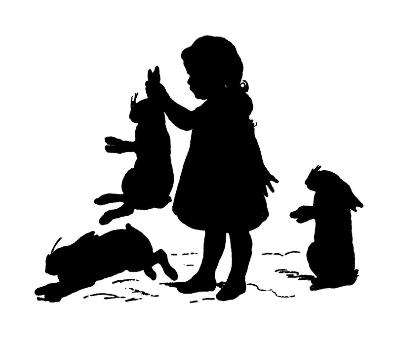 Silhouette af Paul Konewka (litho) af Paul Konewka
