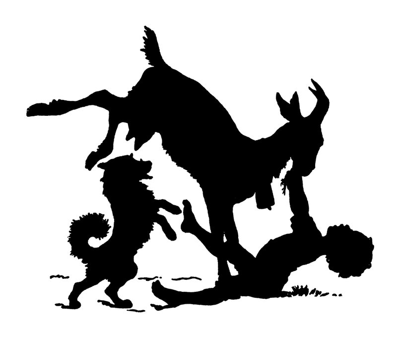 Silhouette af Paul Konewka (litho) af Paul Konewka