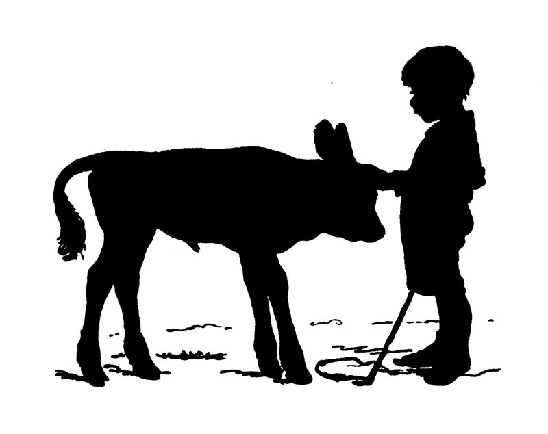 Silhouette af Paul Konewka (litho) af Paul Konewka