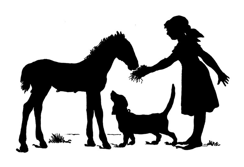 Silhouette af Paul Konewka (litho) af Paul Konewka