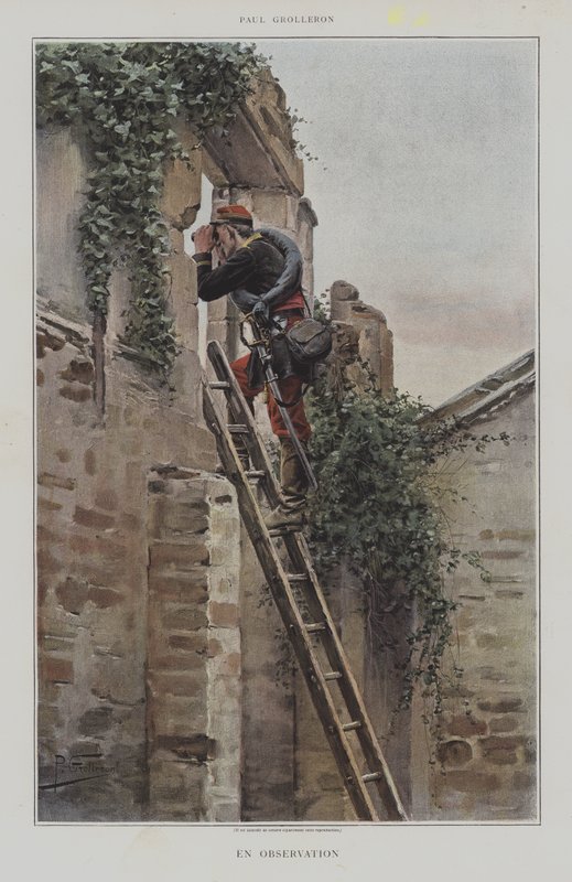 En Observation (Under Observation) af Paul Louis Narcisse Grolleron