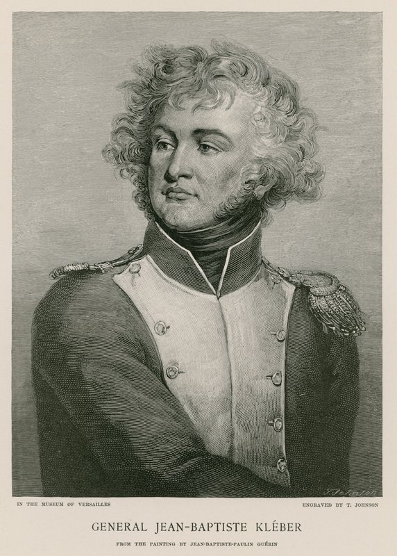 General Jean Baptiste Kleber af Paulin Jean Baptiste Guerin